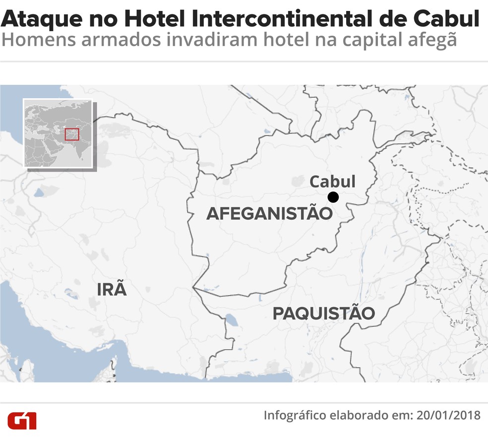 5 Sao Mortos Em Ataque Armado A Hotel Em Cabul No Afeganistao Mundo G1