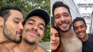 Bruno Fagundes e Igor Fernandez fazem campanha do Dia dos Namorados — Foto: Instagram