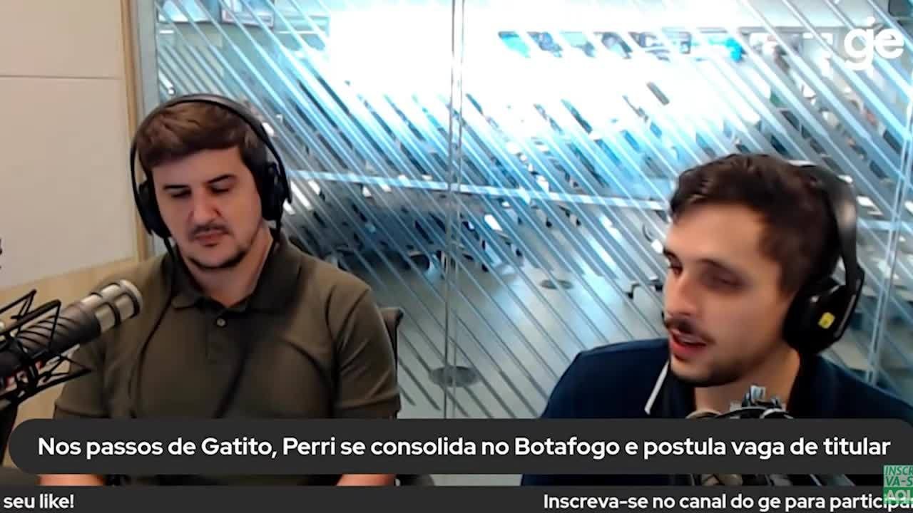 Live do ge fala sobre grande fase de Lucas Perri no Botafogo