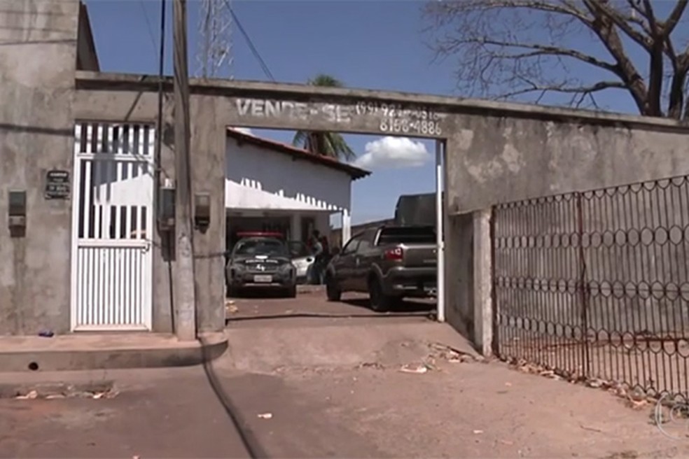 Delegacia de Peritoró mudou de endereço após saída de prédio por conta do aluguel (Foto: Reprodução/ TV Globo)