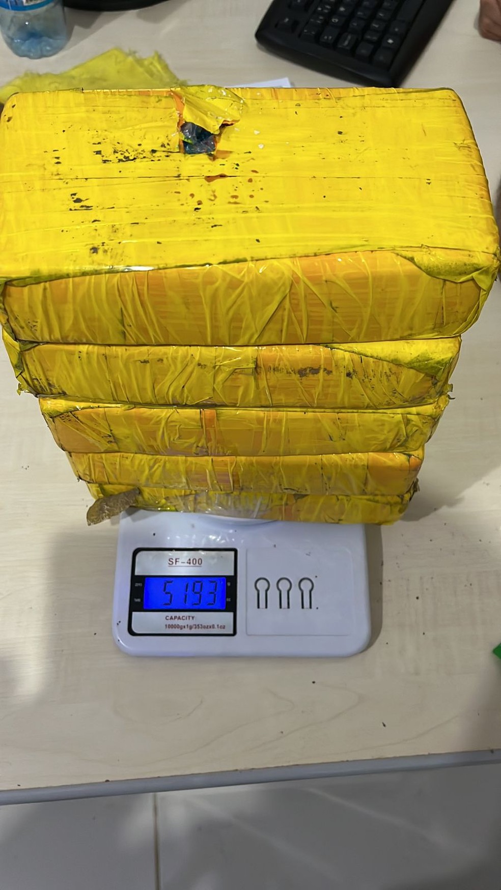 Mais de 40kg de drogas são apreendidas em Pimenta Bueno — Foto: PM/Divulgação 