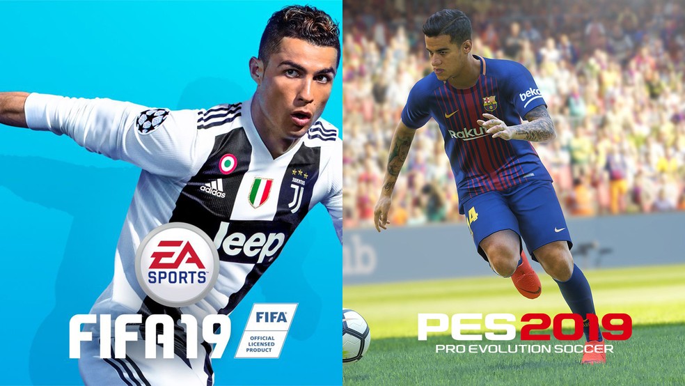 Qual é o melhor FIFA 19 ou PES 19?