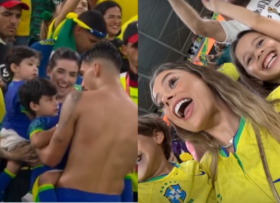 Famosos comemoram classificação do Brasil