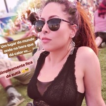 Pitty no Coachella (Foto: Instagram/Reprodução) — Foto: Glamour