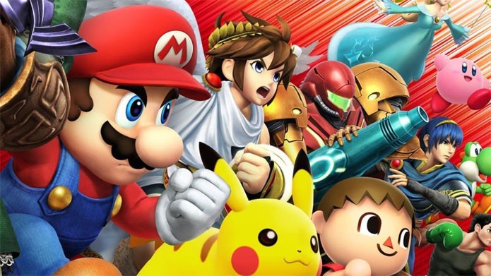 Personagens da Nintendo e convidados lutam entre si em Super Smash Bros (Foto: Divulgação/Nintendo)