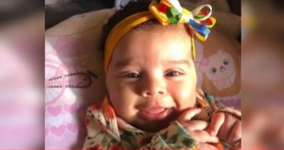 Amariah Noleto, de seis meses, morreu em creche de Planaltina, no DF — Foto: Arquivo pessoal