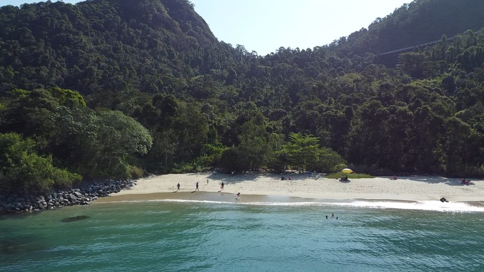 Praia do Laboratório, em Angra dos Reis — Foto: Henrique Toledo Santiago