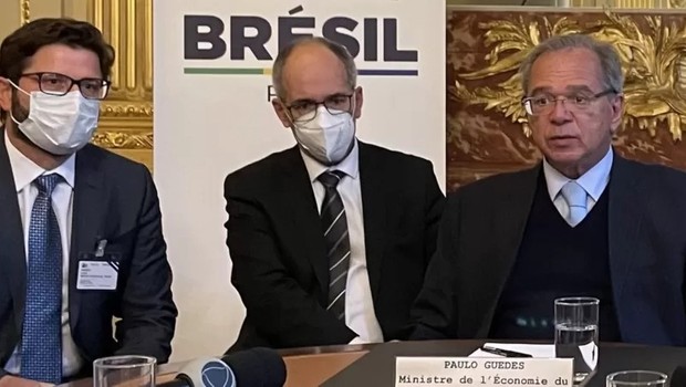 Guedes também disse que a mudança na presidência da Petrobras "não terá efeitos significativos" e ressaltou que a empresa tem sua própria governança (Foto: DANIELA FERNANDES/BBC)