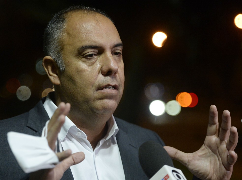 Marcos Braz, VP do Flamengo — Foto: André Durão
