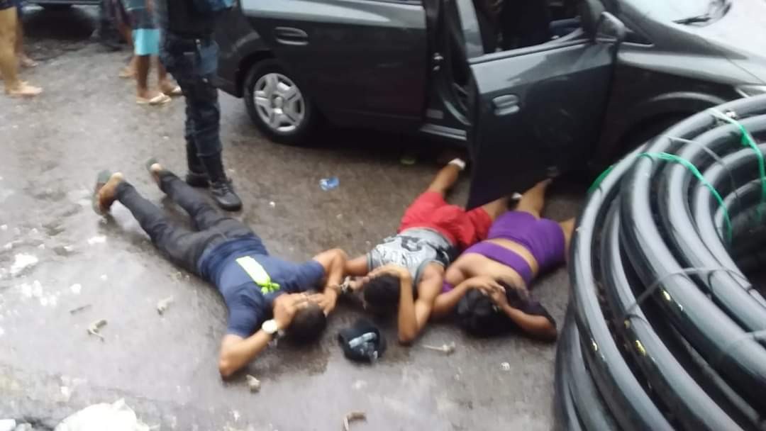 Quadrilha rouba carro de aplicativo, faz motorista refém e comete assaltos no Guamá, em Belém