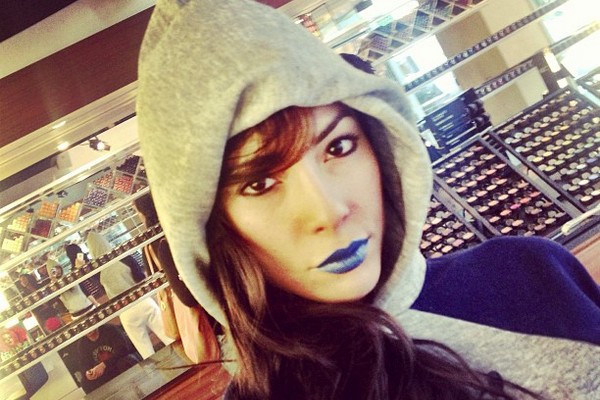 A atriz e modelo Chantel Giacalone em foto antiga de seu Instagram (Foto:  Instagram)