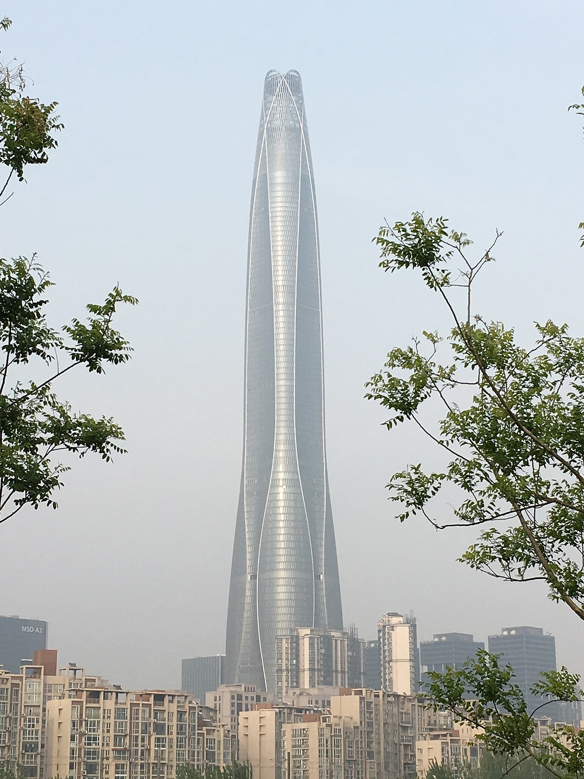 Tianjin CTF Finance Centre: um dos prédios mais altos do mundo (Foto: Divulgação)