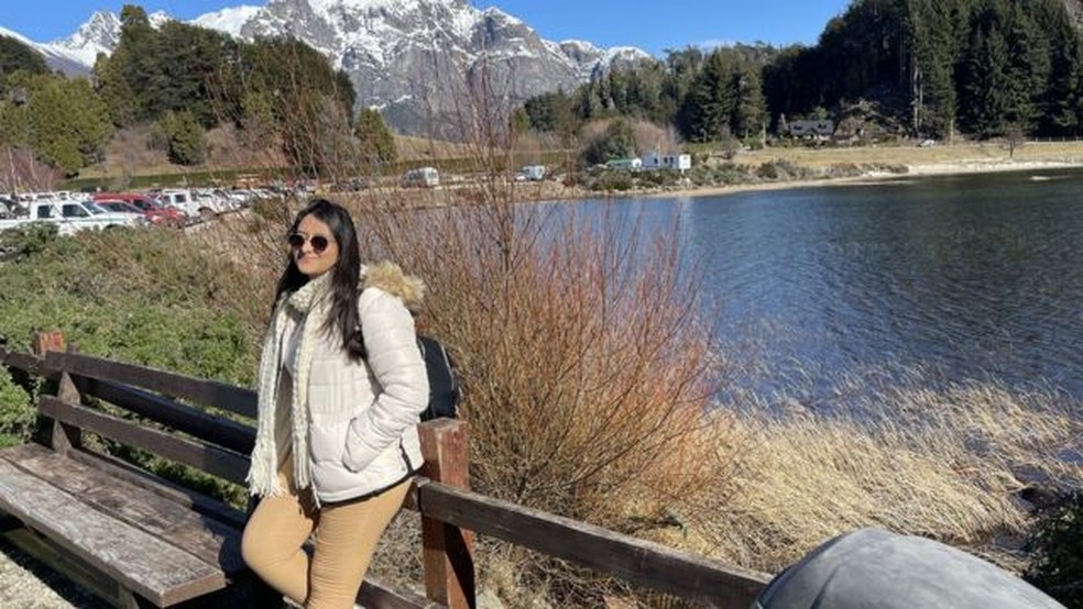 Maria Alice acredita que o acesso à universidade na Argentina é muito mais justo. — Foto: Arquivo pessoal via BBC