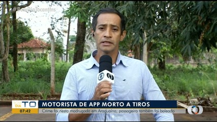 Motorista de aplicativo é morto a tiros em Araguaína