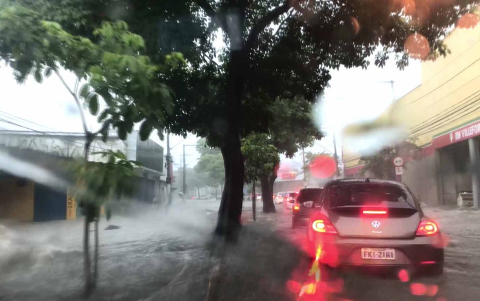 Chuva causa inundações em BH  Minas Gerais  G1