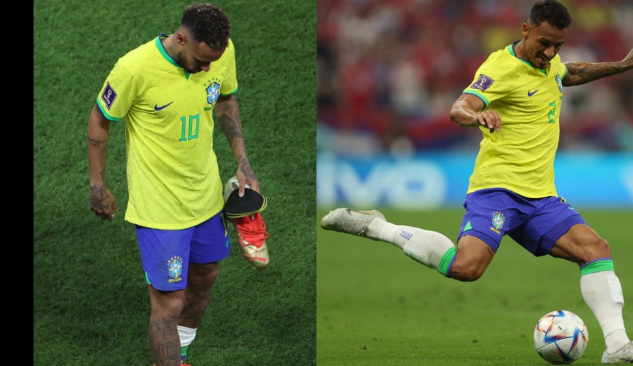 Neymar e Danilo devem ficar fora da primeira fase da Copa do Mundo do Catar