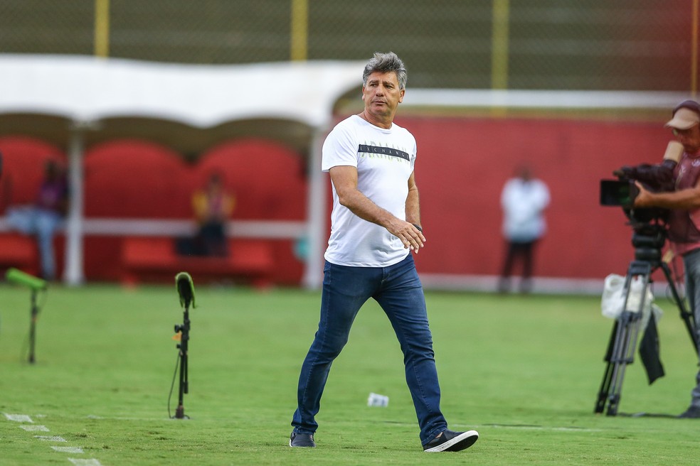 Grêmio quer definir a renovação de Renato Gaúcho esta semana  — Foto: Lucas Uebel/Grêmio