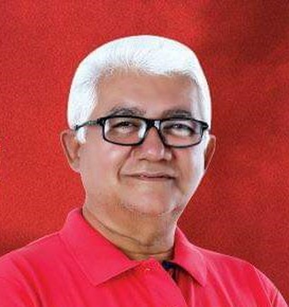 Valdemir Valentim Soares Belchior morreu em acidente na RN-120, em Pedra Grande. Ele deixou encerrou mandato de prefeito em dezembro de 2020.  — Foto: Reprodução