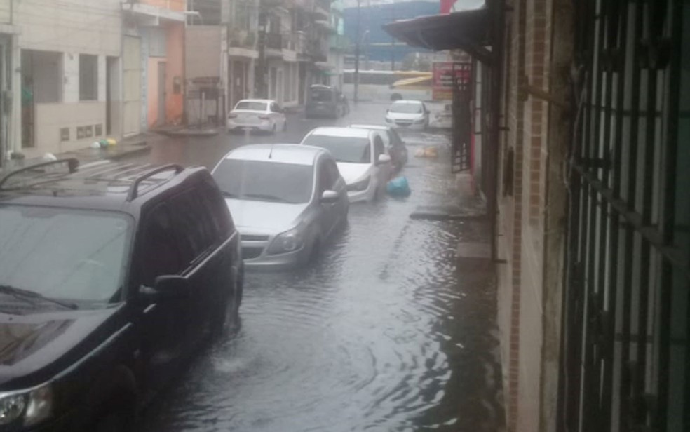 Chuva em Salvador — Foto: Arquivo pessoal