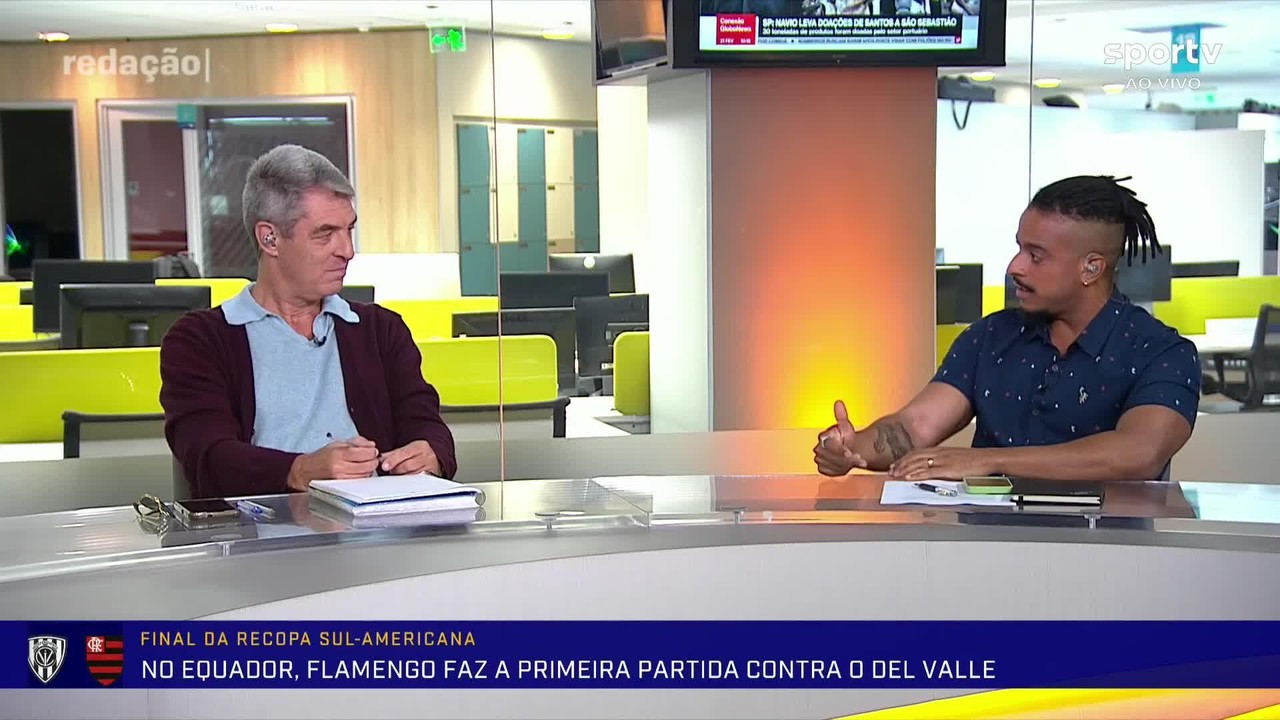 Flamengo n&atilde;o tem um sistema que favorece Arrascaeta e &Eacute;verton Ribeiro, diz Marcos Luca Valentim