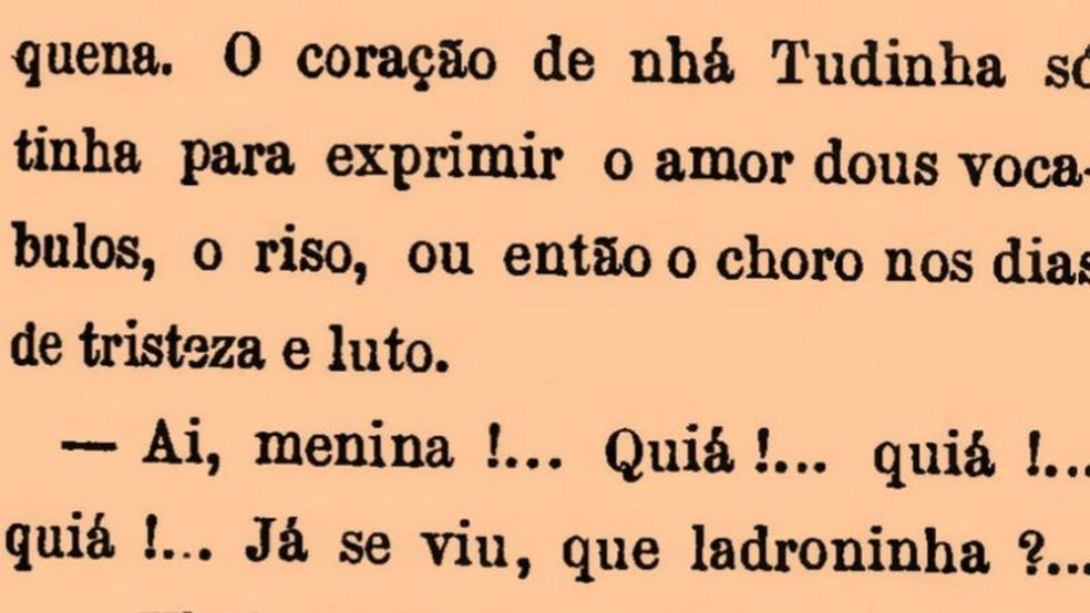 Trecho de romance 