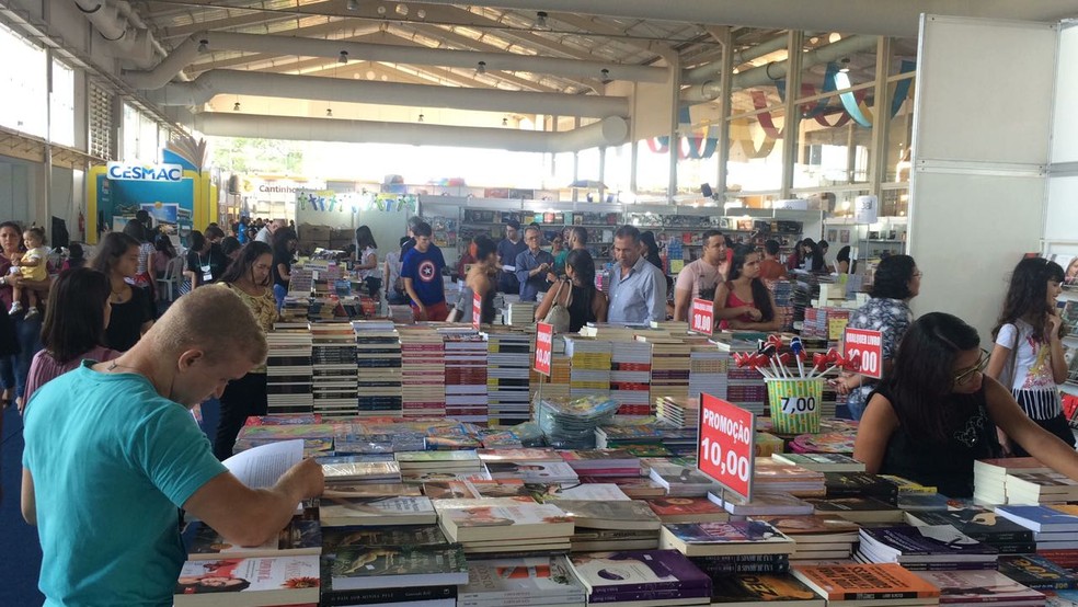 Bienal Internacional do Livro em Alagoas — Foto: Carolina Sanches/G1