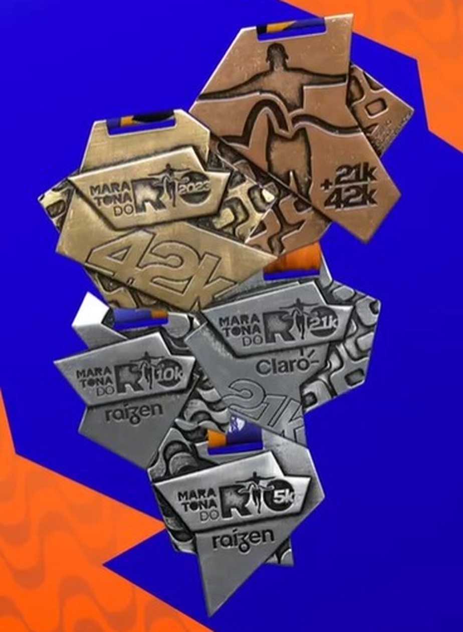 Medalhas da Maratona do Rio, edição 2023