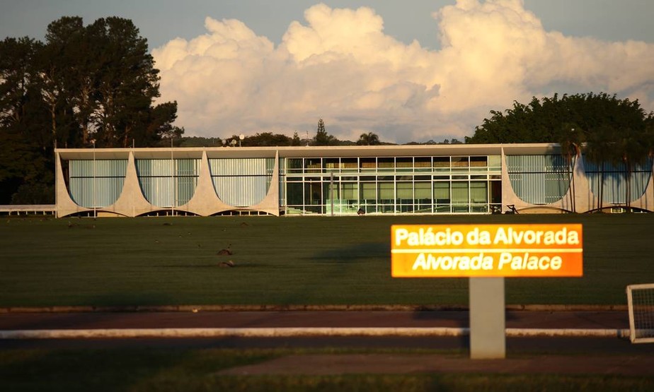 Palácio da Alvorada, em Brasília