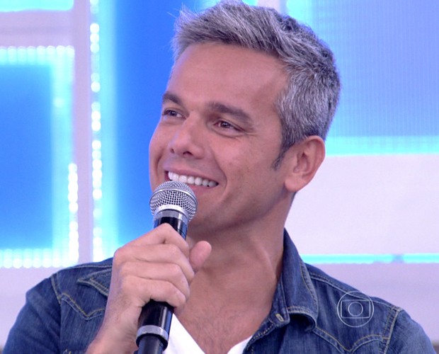 Otaviano Costa fala sobre romance com Flávia Alessandra (Foto: TV Globo)