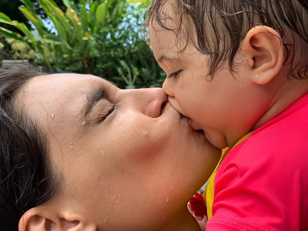 Débora Nascimento e sua filha Bella (Foto: Reprodução / Instagram)