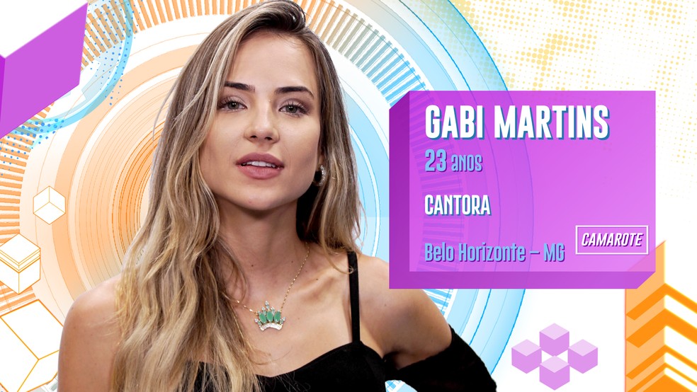 Gabi Martins é participante do BBB20 — Foto: Globo