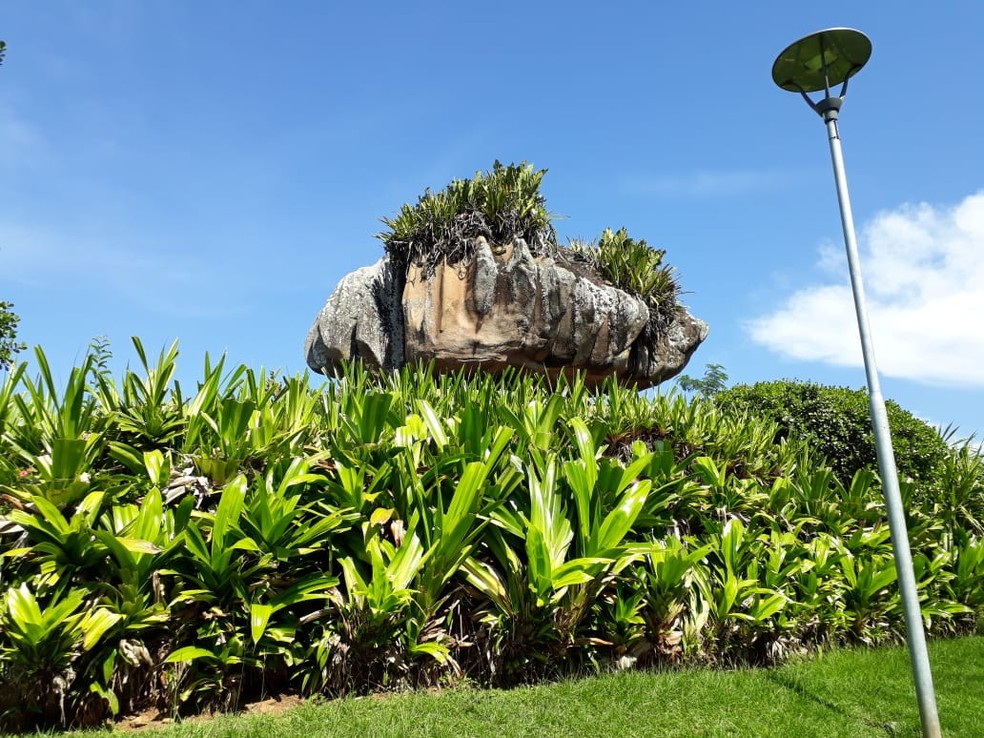 Parque Pedra da Cebola, em Vitória — Foto: Viviane Machado/ g1
