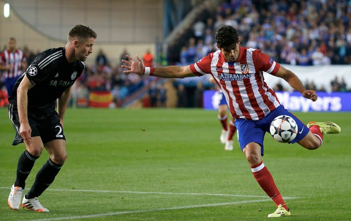 Diego Costa Atlético de Madri x Chelsea (Foto: Reuters)