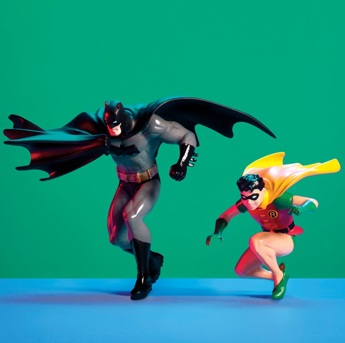 Crédito: Estátua All Star Batman & Robin (DC Collectibles) / Todas as estátuas foram gentilmente cedidas pela loja Limited Edition (Foto: Tomás Arthuzzi)