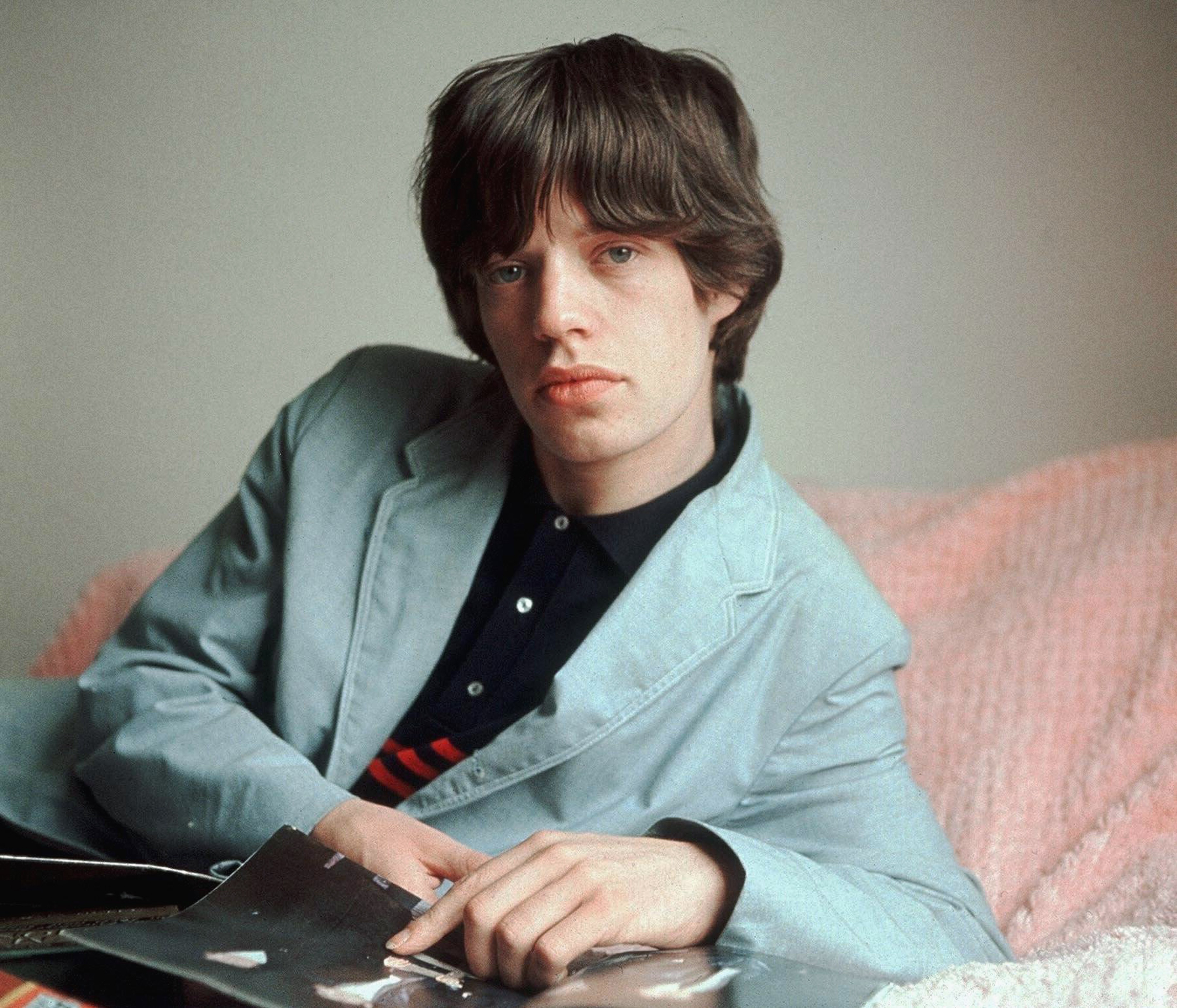 Mick Jagger em 1964 (Foto: Getty Images)