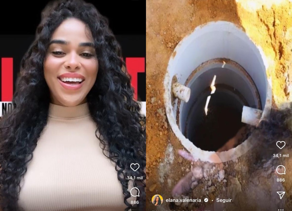 Elana explica banheiros do No Limite (Foto: Reprodução/Instagram)
