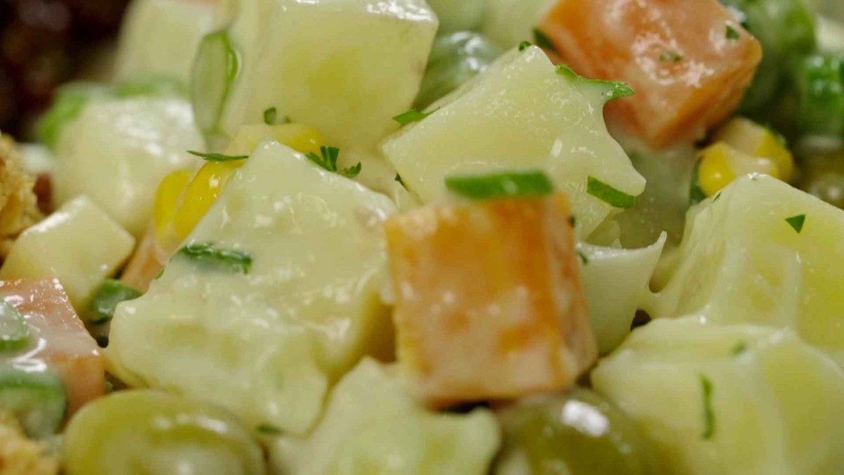 Salada de maionese | Saladas | Receitas