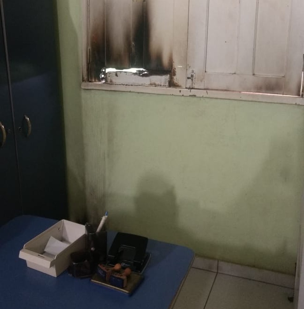 Cras de Caracaraí também foi alvo de ataque, segundo a PM da cidade (Foto: Arquivo pessoal )