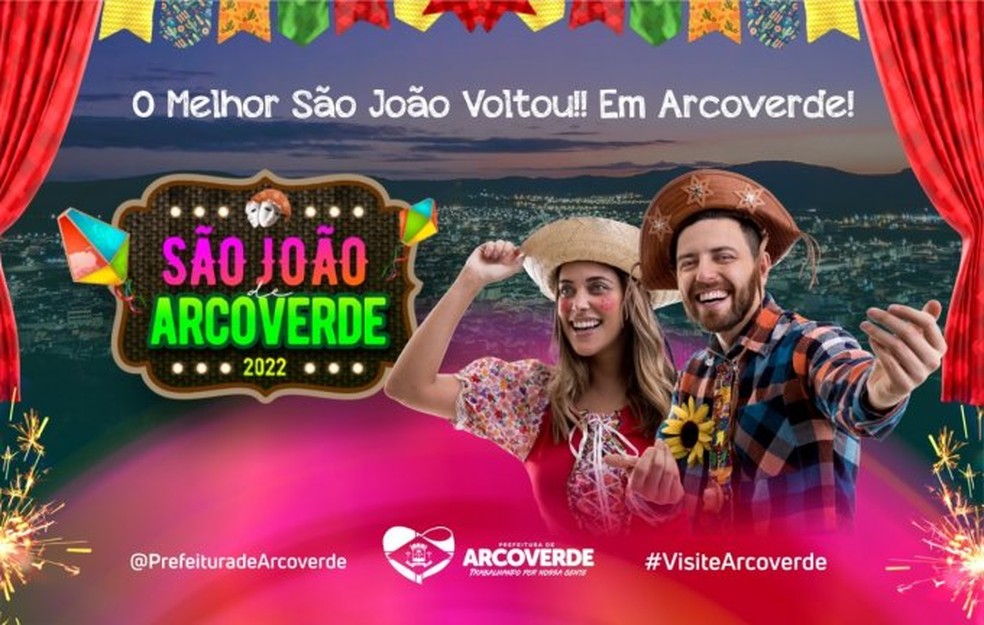 Porgramação dos polos do São João Arcoverde é divulgada  — Foto: Prefeitura de Arcoverde/Reprodução