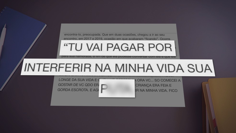 Daniel Vieira é suspeito de fazer ameaças a ex-mulher, no DF, em 2017 — Foto: TV Globo/Reprodução