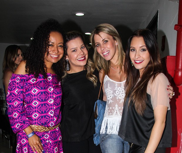 Aretha Oliveira, Fernanda Souza, Mariane Oliva e Carla Diaz (Foto: Manuela Scarpa/Photo Rio News)