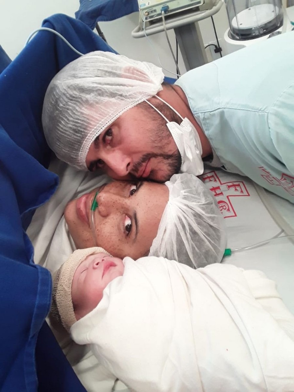 Valentim Angel Santos Amorim é filho da Luana Santos Morel e com Rogerio Amorim — Foto: MS Todo Dia/Reprodução