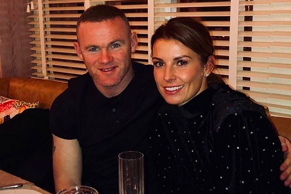 O jogador de futebol Wayne Rooney e a esposa, Coleen Rooney (Foto: Instagram)