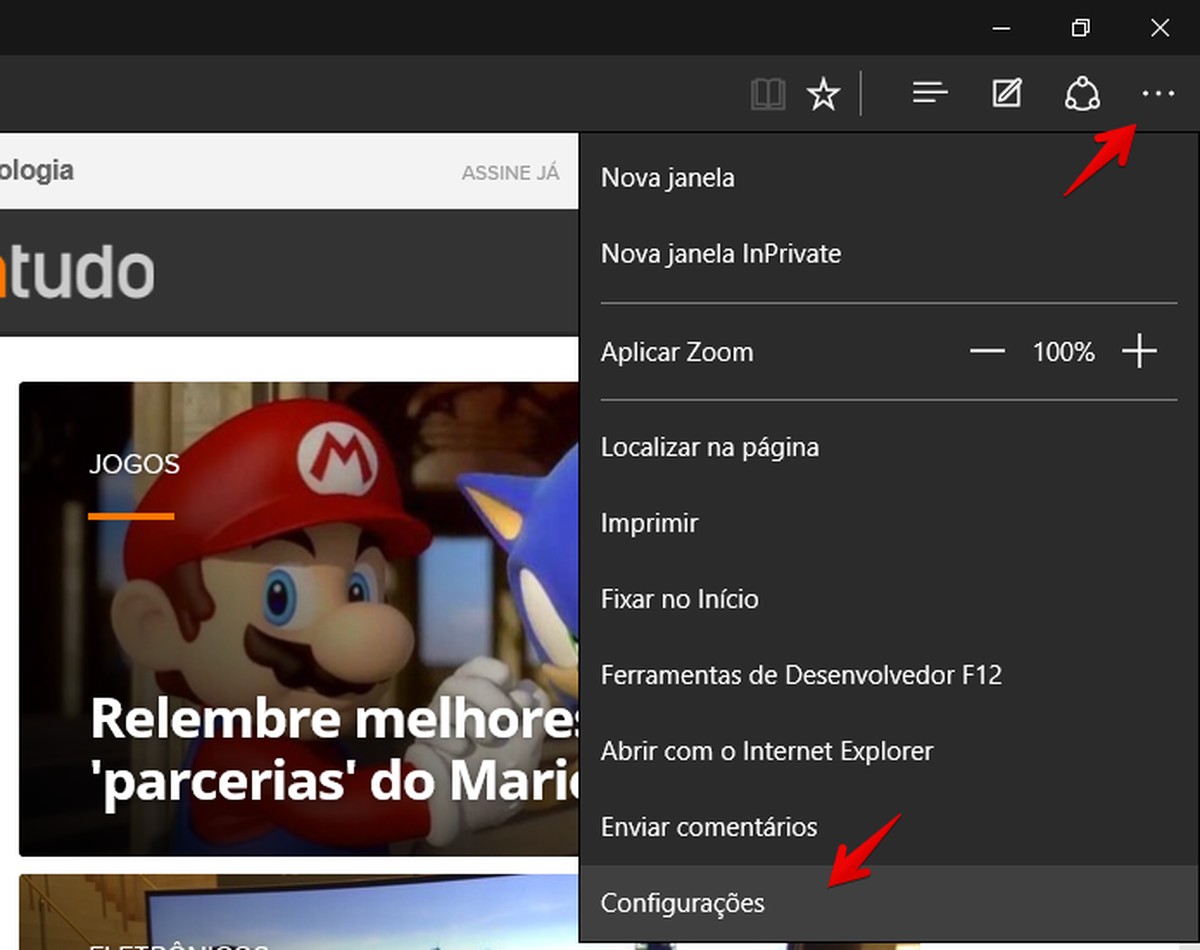 Como Mostrar Ou Ocultar Sua Barra De Favoritos No Microsoft Edge Dicas E Tutoriais Techtudo 4452