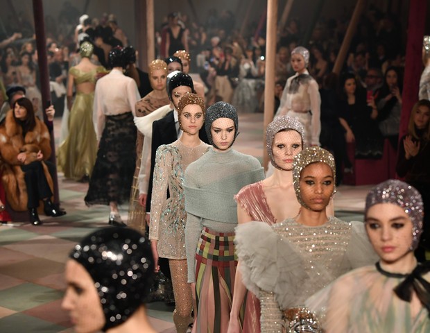 Desfile de alta costura da Dior verão 2019 (Foto: Getty)