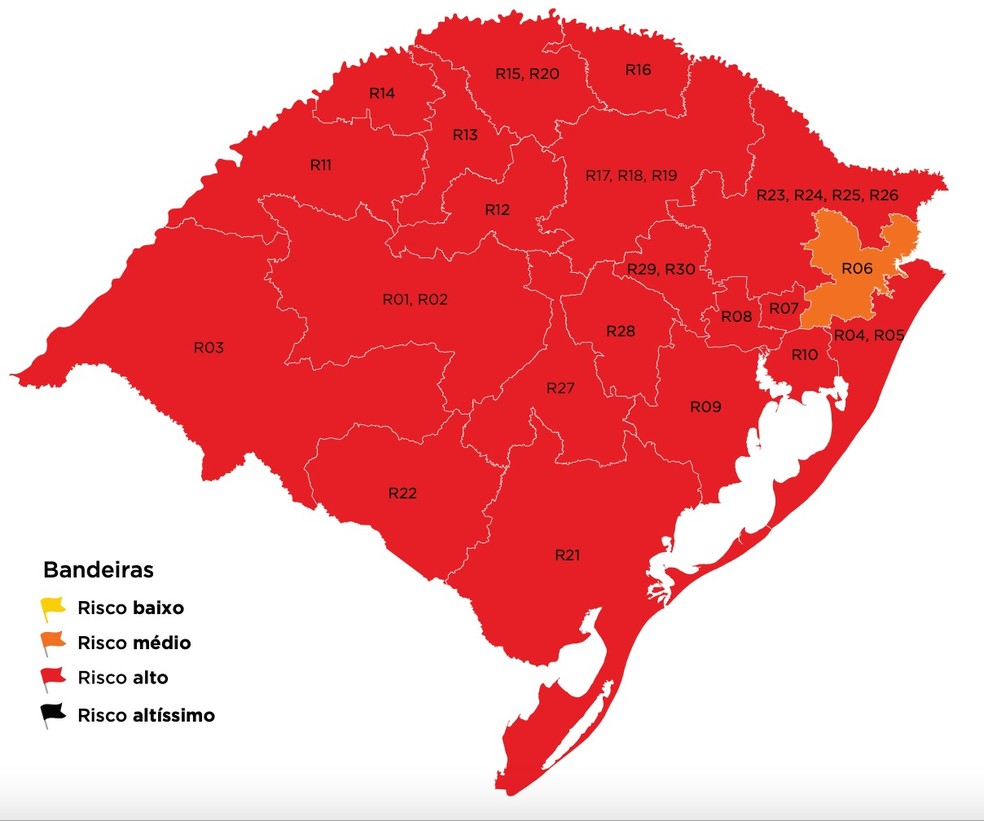 Governo Do Rs Recebe Oito Recursos Do Mapa De Distanciamento Controlado Rio Grande Do Sul G1