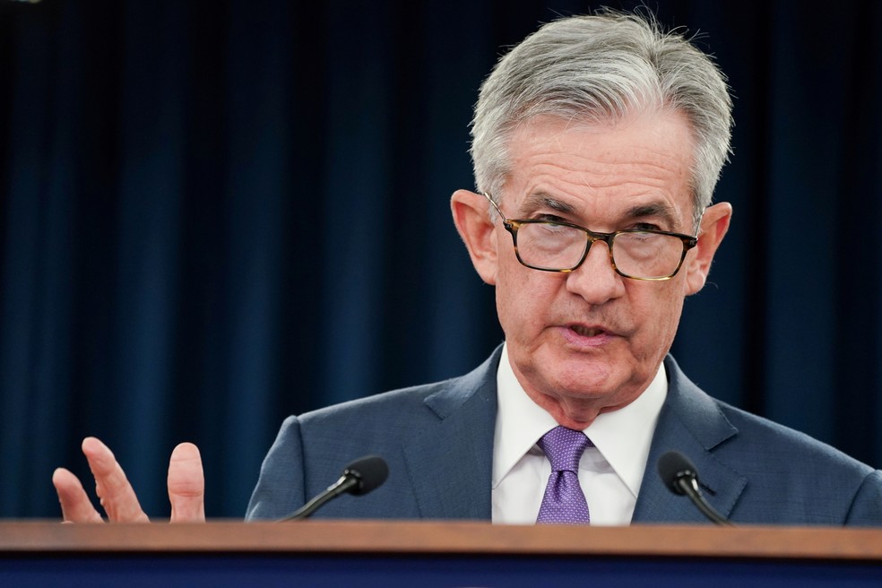 Jerome Powell, chairman do Federal Reserve, em foto de 31 de julho de 2019 — Foto: Sarah Silbiger/Reuters