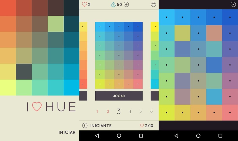 I Love Hue: relaxe com padrões de cores e músicas tranquilas (Foto: Reprodução/Bruno Soares)