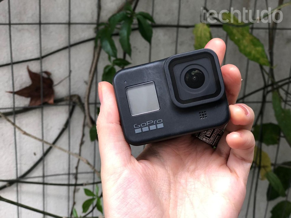 GoPro Hero8 Black permite fazer transmissão ao vivo em Full HD — Foto: Luciana Maline/TechTudo