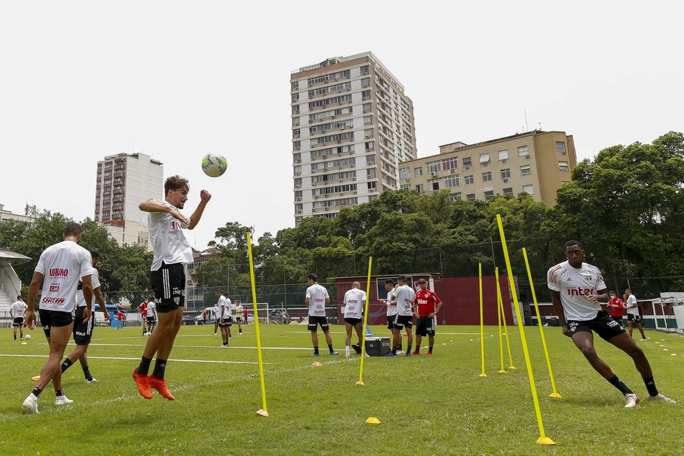 São Paulo treina nas Laranjeiras — Foto: Divulgação